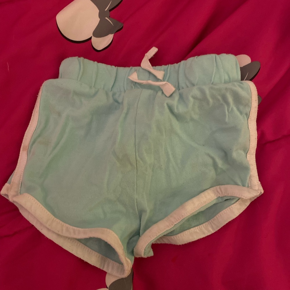 Blue shorts